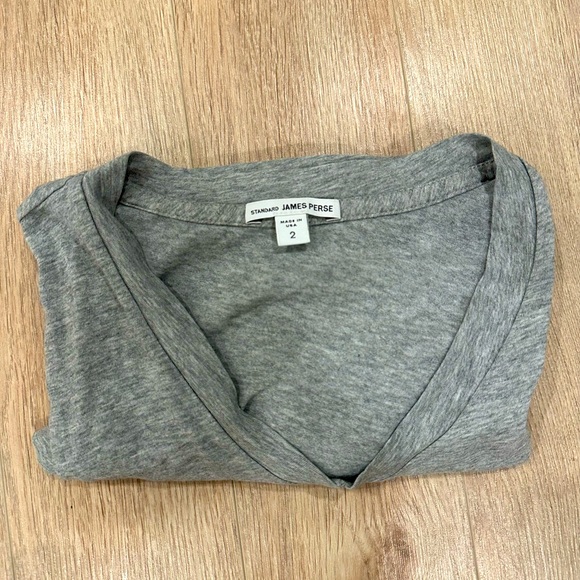 James Perse - Men’s Gray T-Shirt (Size 2, Medium) - Picture 3 of 3